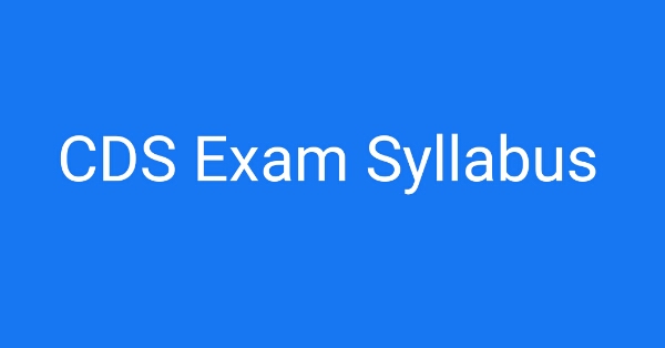 cds syllabus